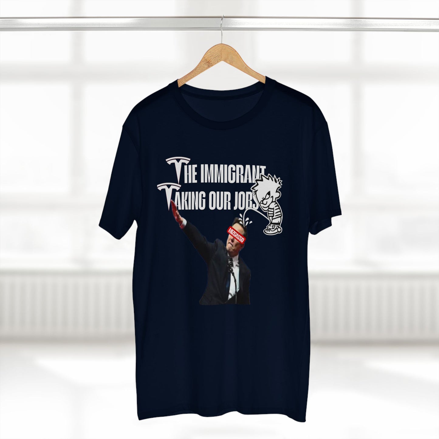 Funny Immigrant Job Humor Tee - Adult Staple T-Shirt