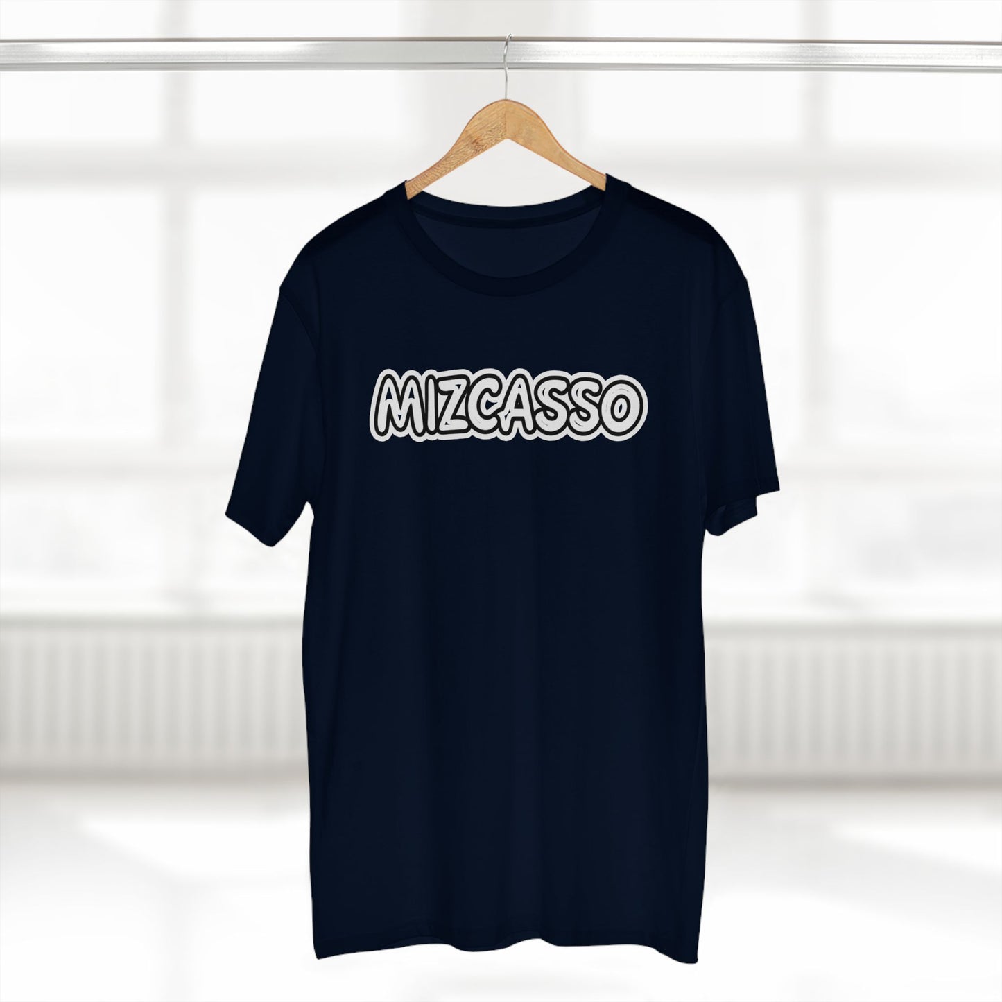 Mizcasso Adult Staple Tee - Fun Graphic Tee, Casual Wear, Unique Gift for Friends, Summer Style, Statement Shirt
