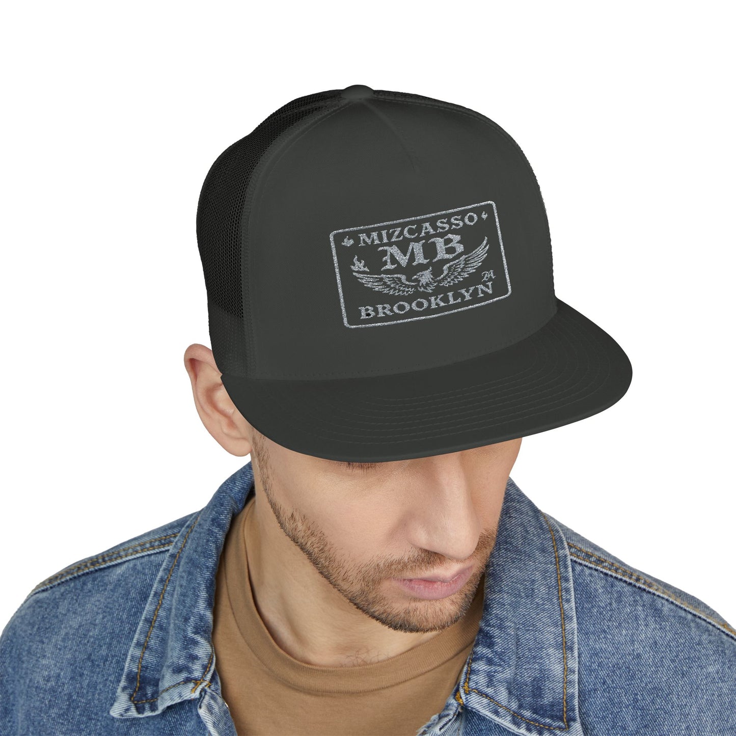 5 Panel Trucker Cap (Embroidery)