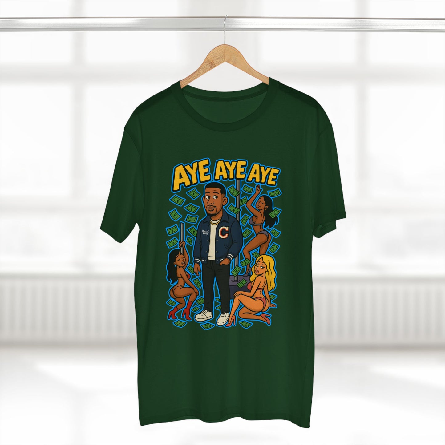Adult Graphic Tee, Casual Streetwear, Unique Gift for Men, Fun Summer Shirt, Music Festival Apparel