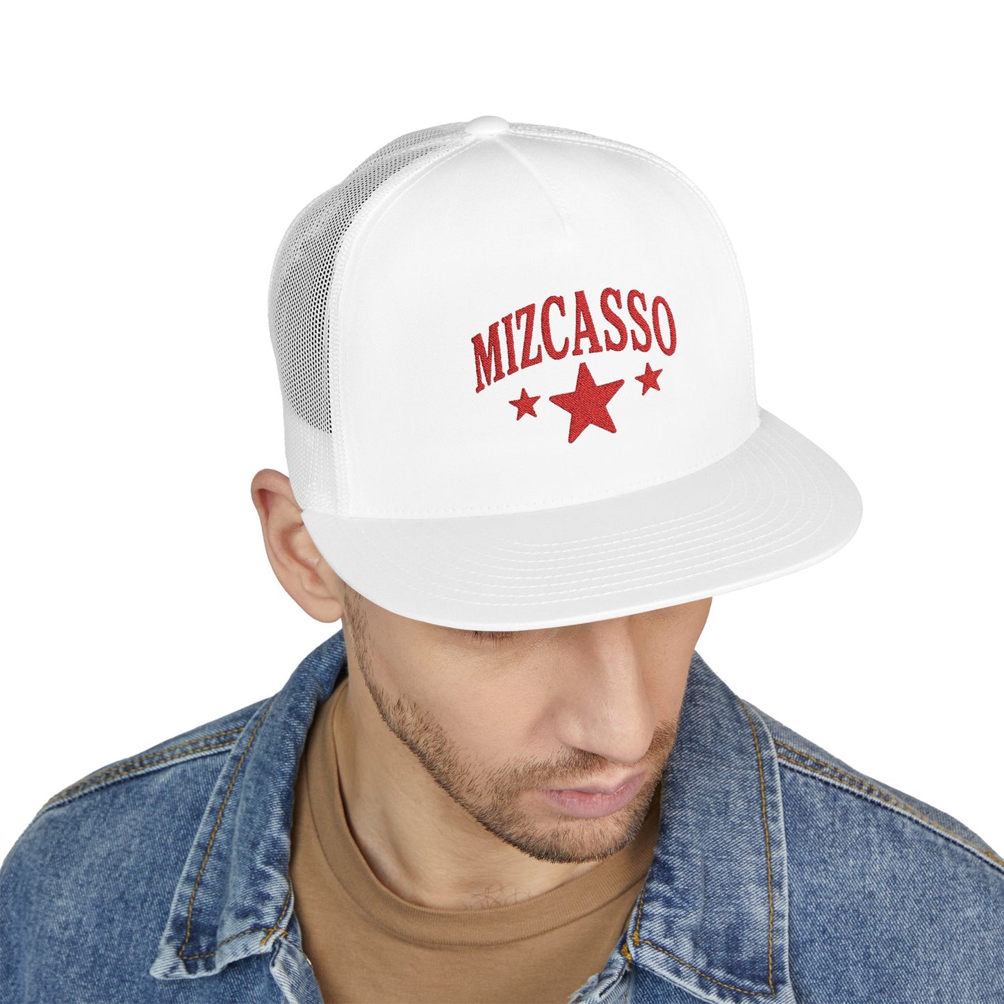 5 Panel Trucker Cap (Embroidery)