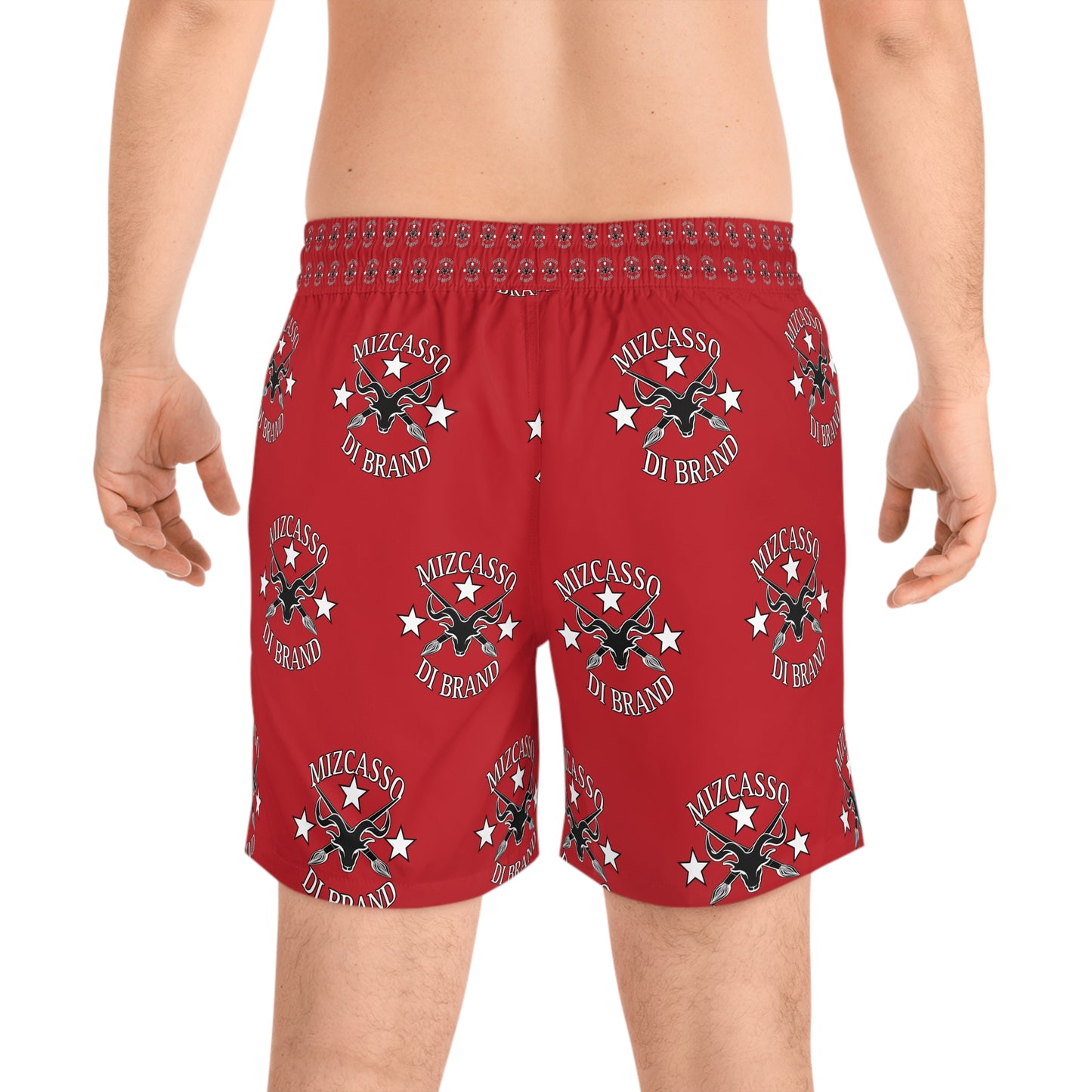 Men's Mid-Length Swim Shorts (AOP)