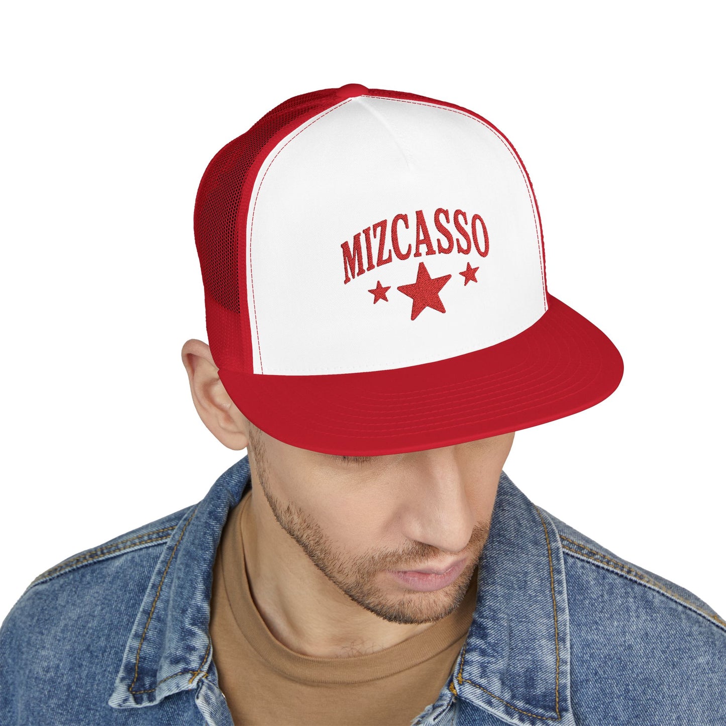 5 Panel Trucker Cap (Embroidery)
