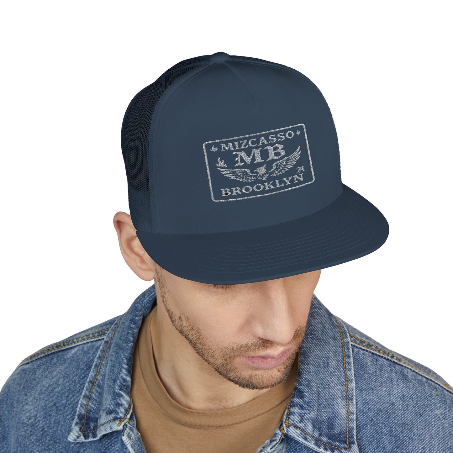 5 Panel Trucker Cap (Embroidery)