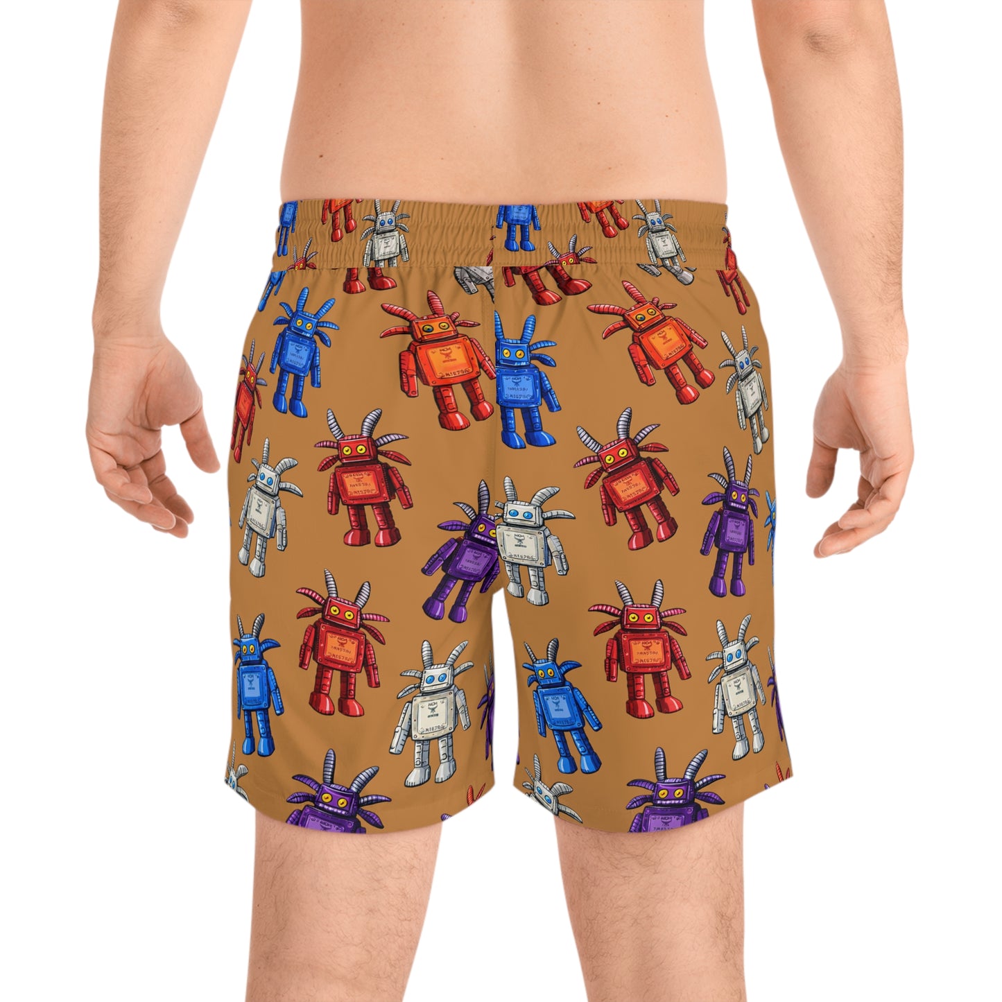 Men's Mid-Length Swim Shorts (AOP)