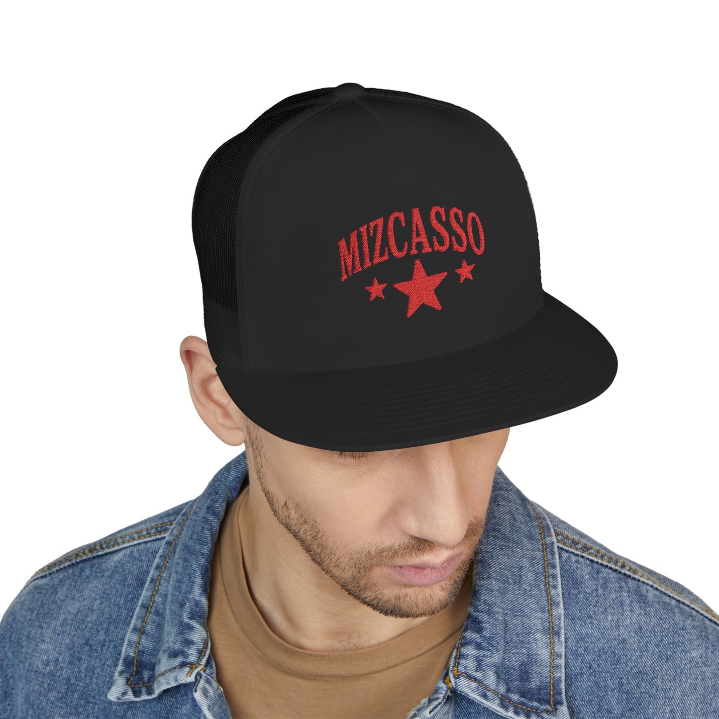 5 Panel Trucker Cap (Embroidery)