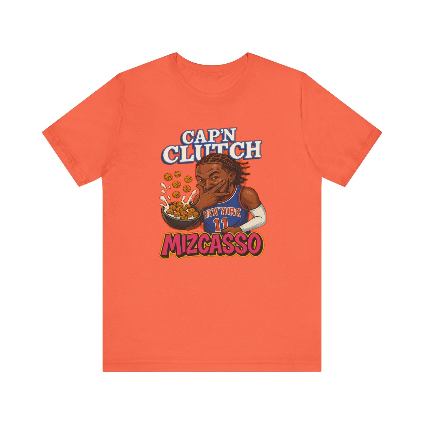 Cap’n Clutch Graphic Tee - Unisex Jersey Short Sleeve Shirt for Sports Fans