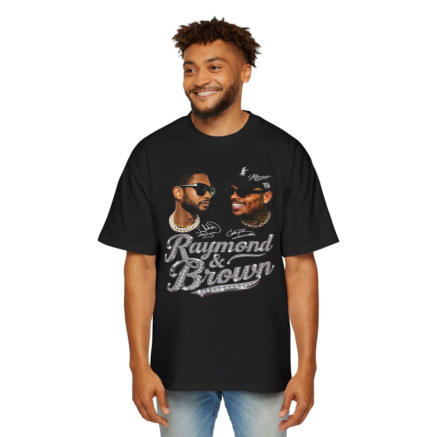 Raymond & Brown Tour Tee — Men's Oversized Graphic T-Shirt