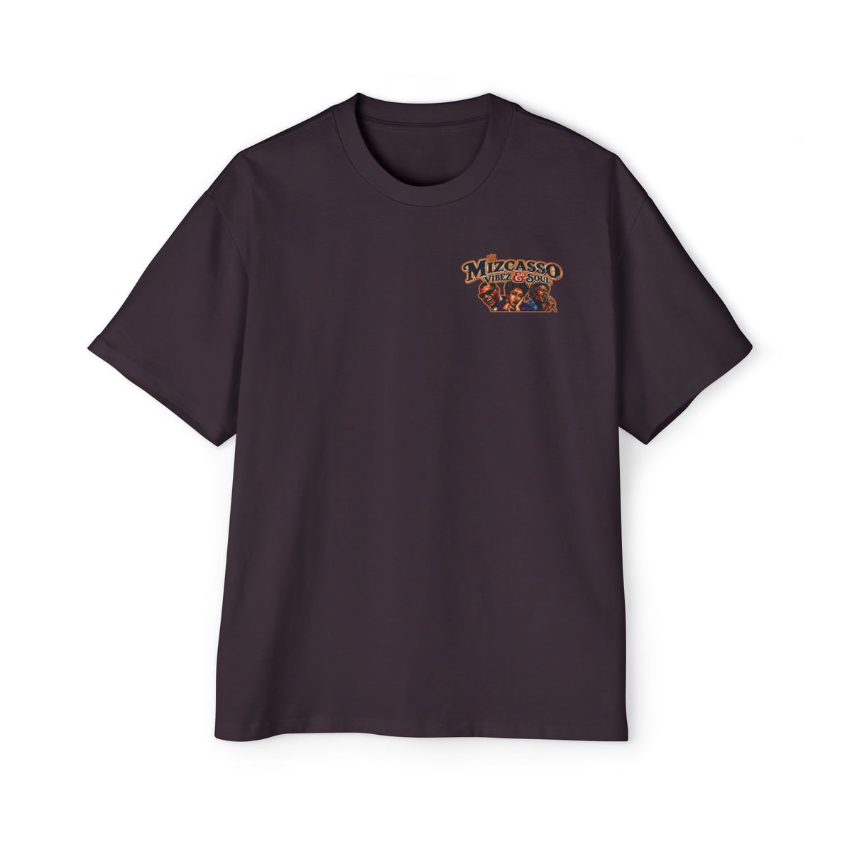 Oversized Men's Tee — Vintage Nightlife Graphic Streetwear