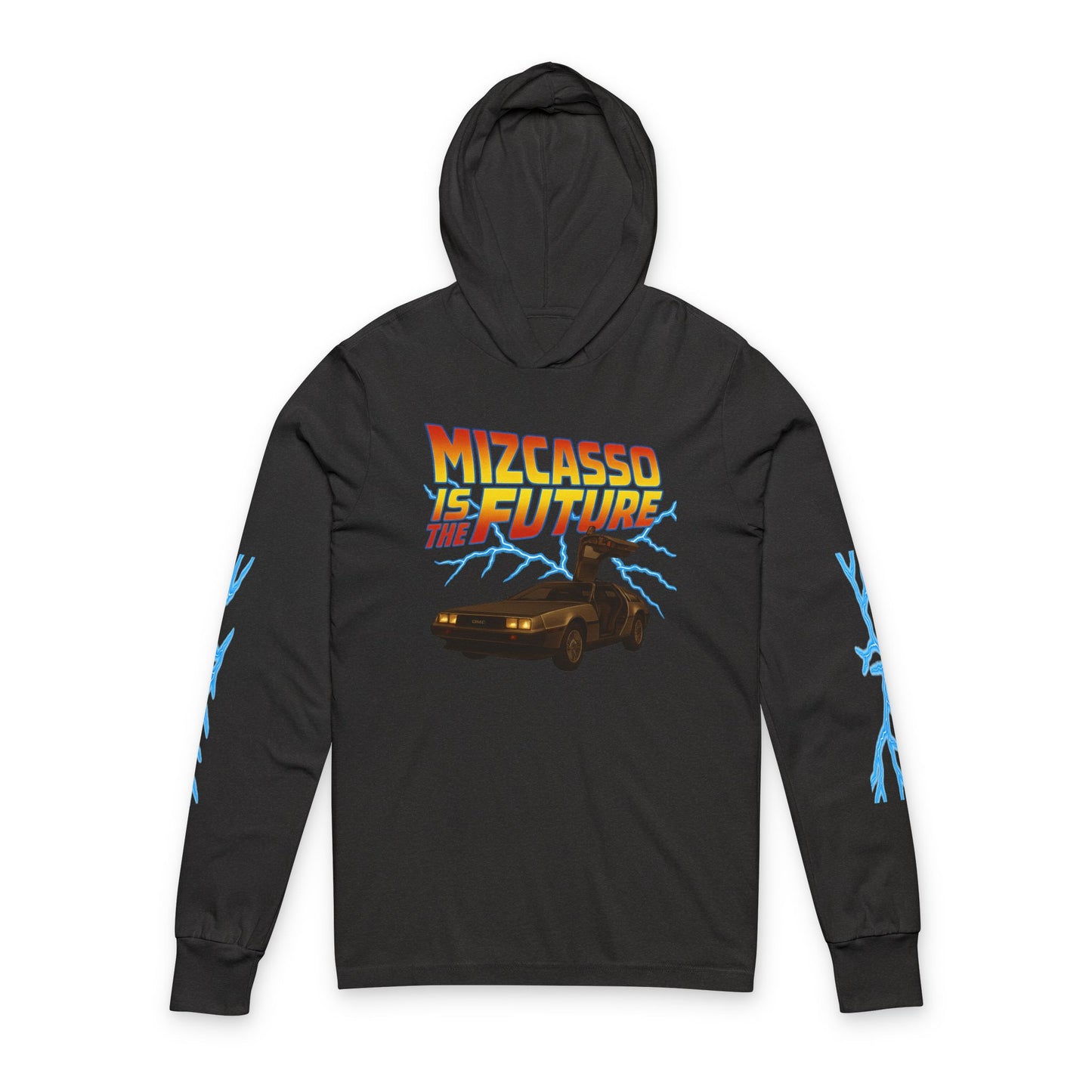 Mizcasso Is The Future Unisex Hooded Long Sleeve Tee