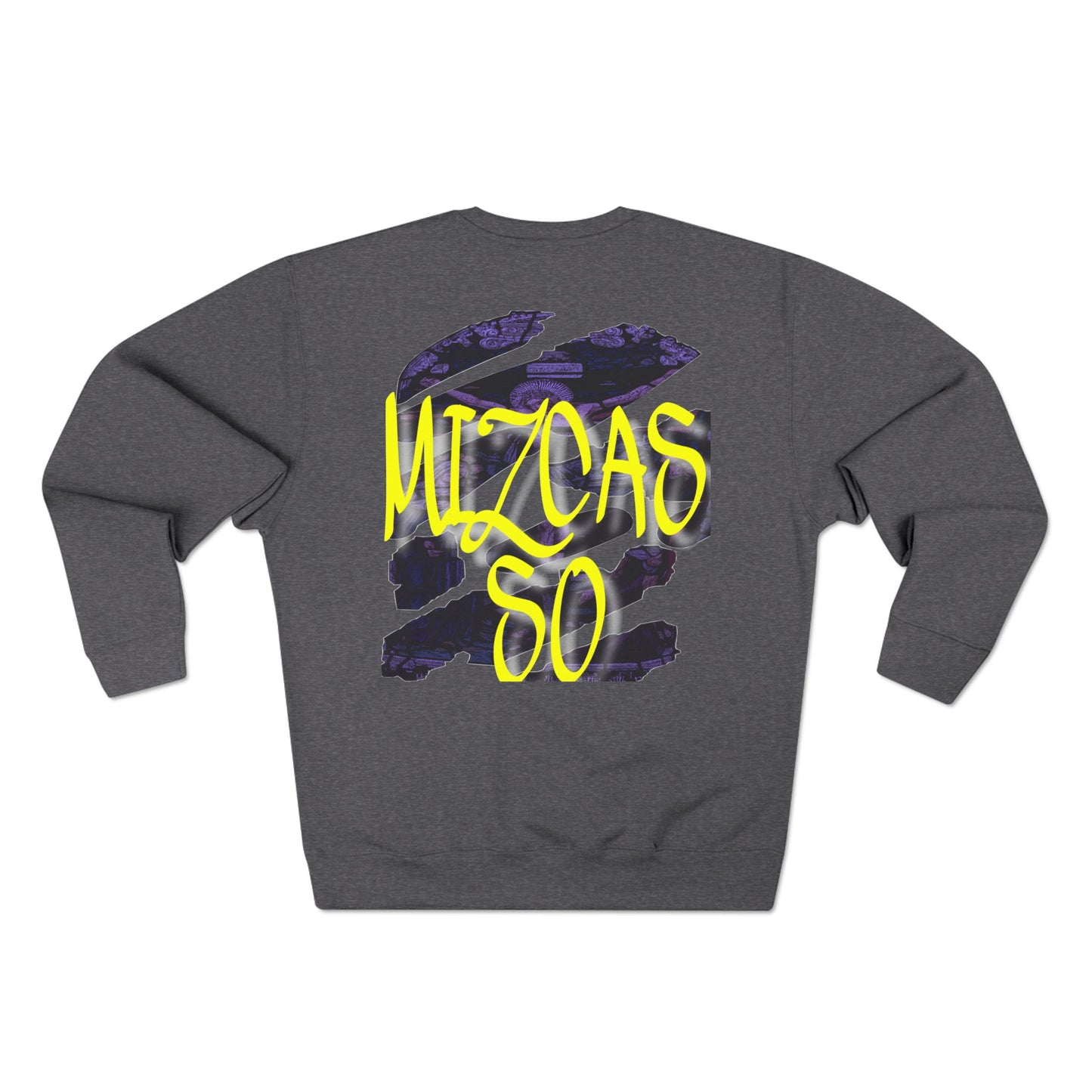 Wild Spirit Unisex Crewneck Sweatshirt with Lion Design