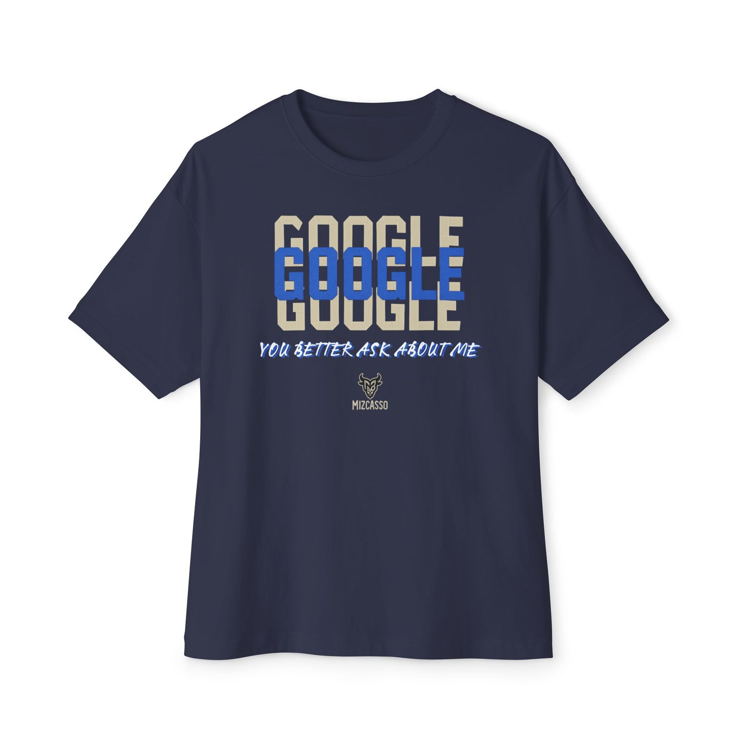 Google-Inspired Unisex Oversized Boxy Tee - Celebrating Connection & Style