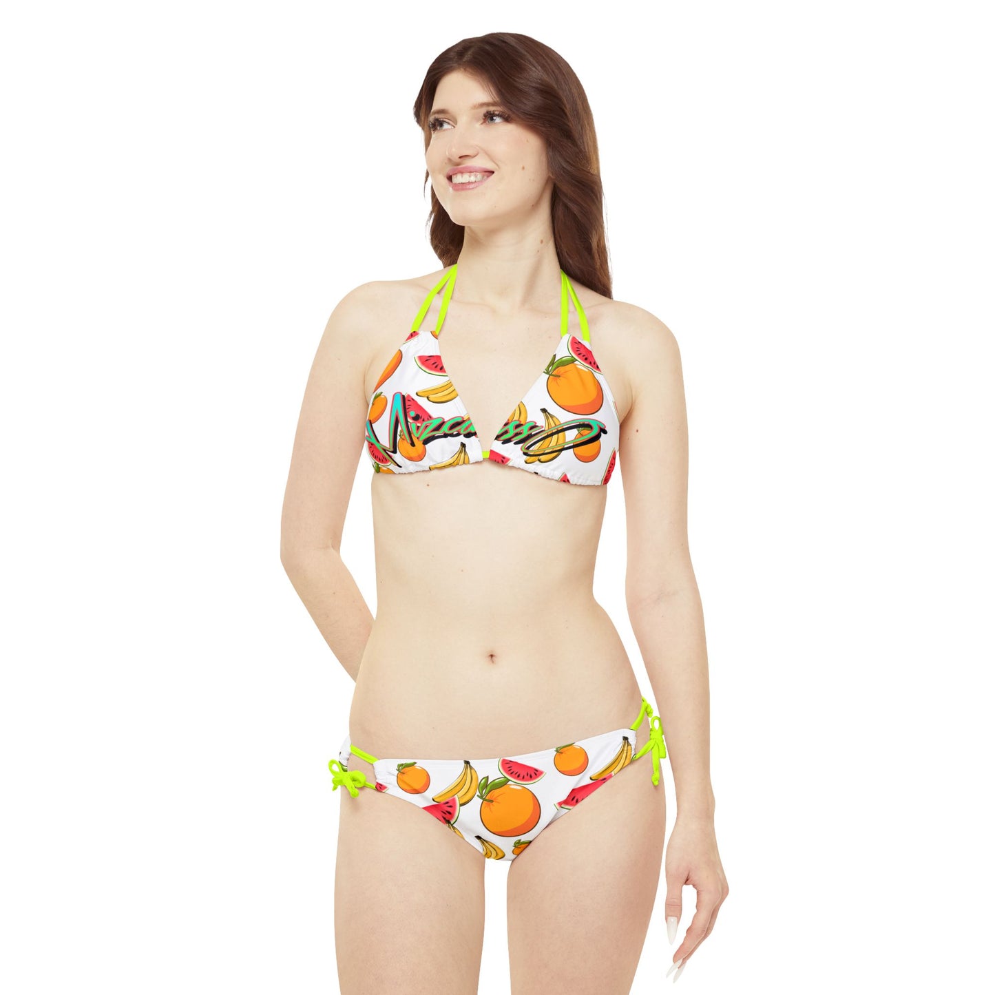 Strappy Bikini Set (AOP)