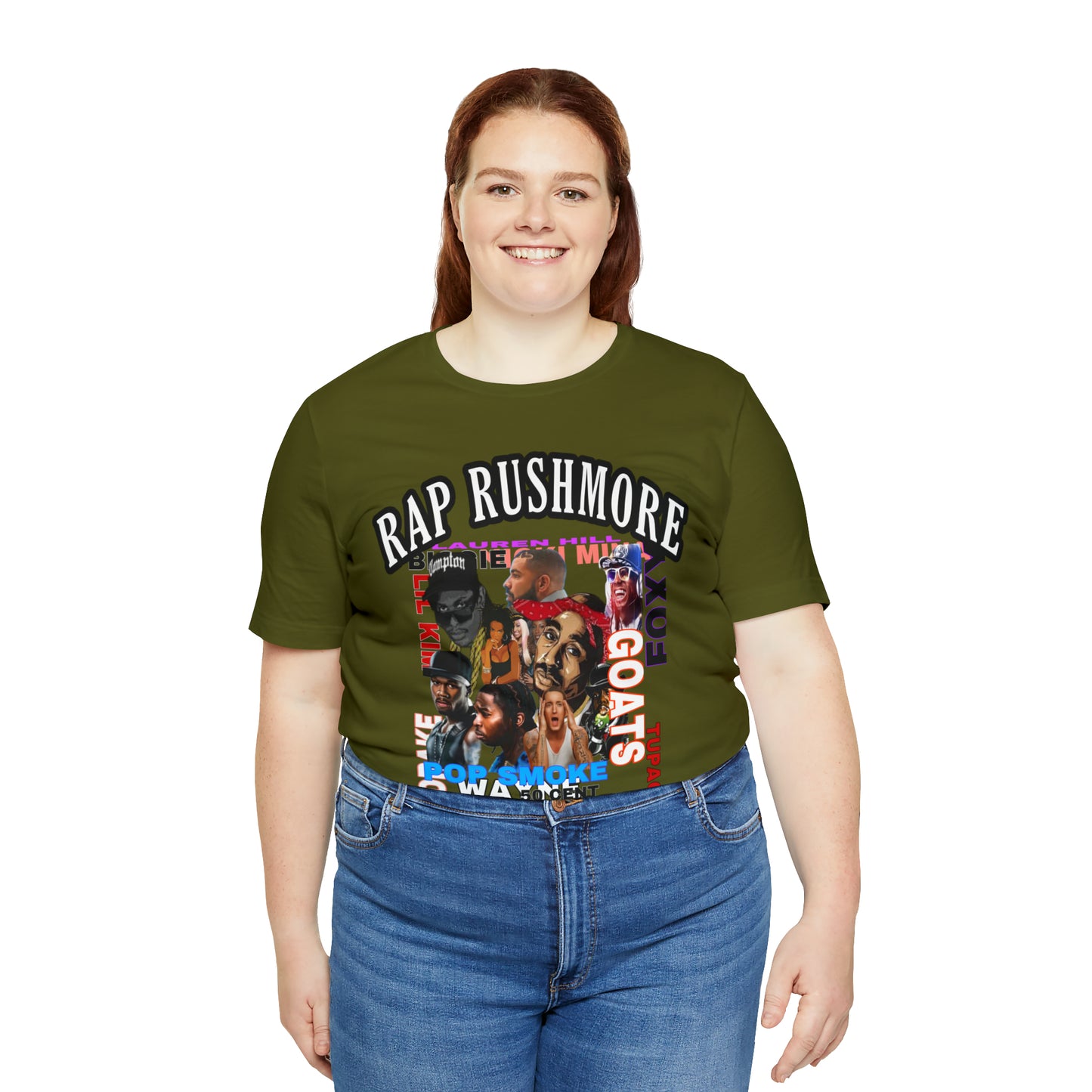 Rap RushMore  Short Sleeve Tee