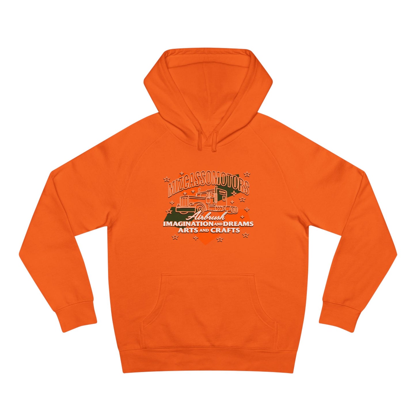 Retro Camper Hoodie — Imagination Dream Team Graphic