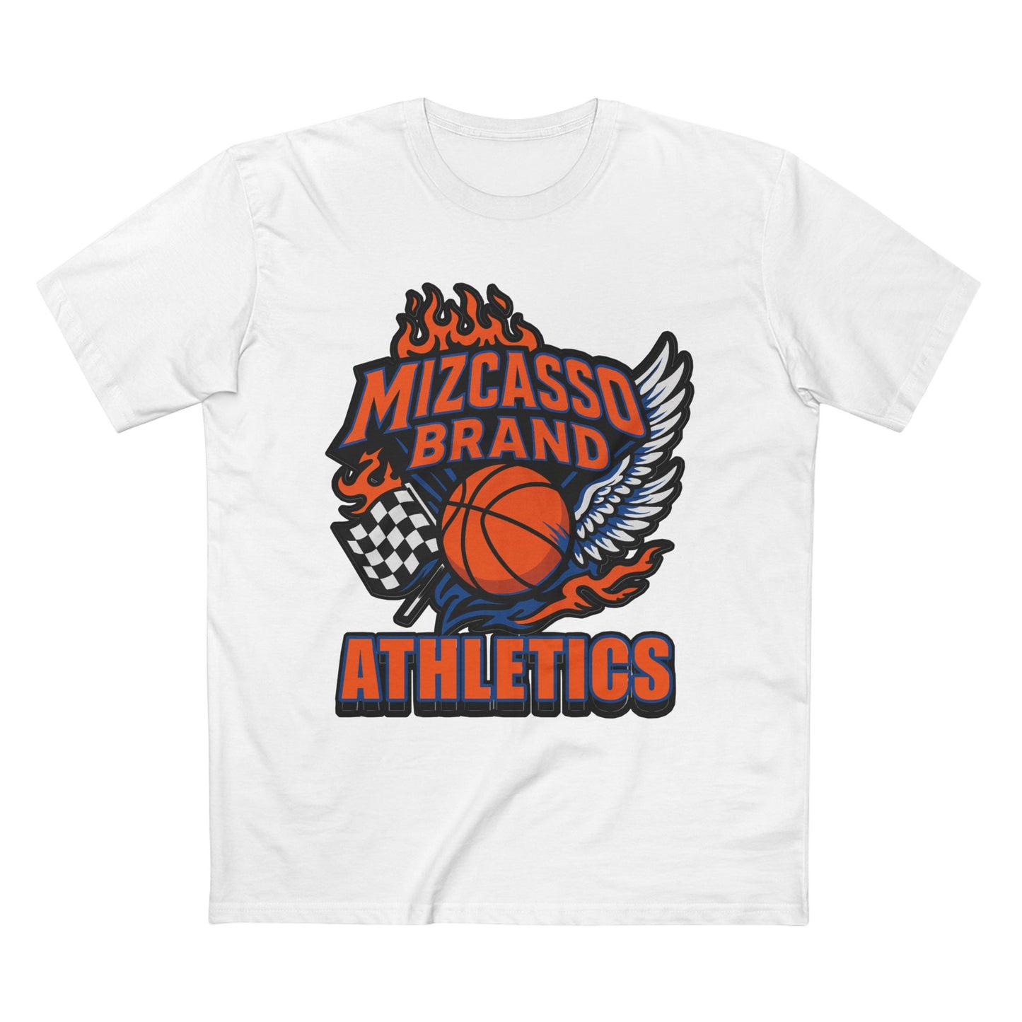 Mizcasso Brand Athletics Fireball Tee - Perfect for Sports Enthusiasts