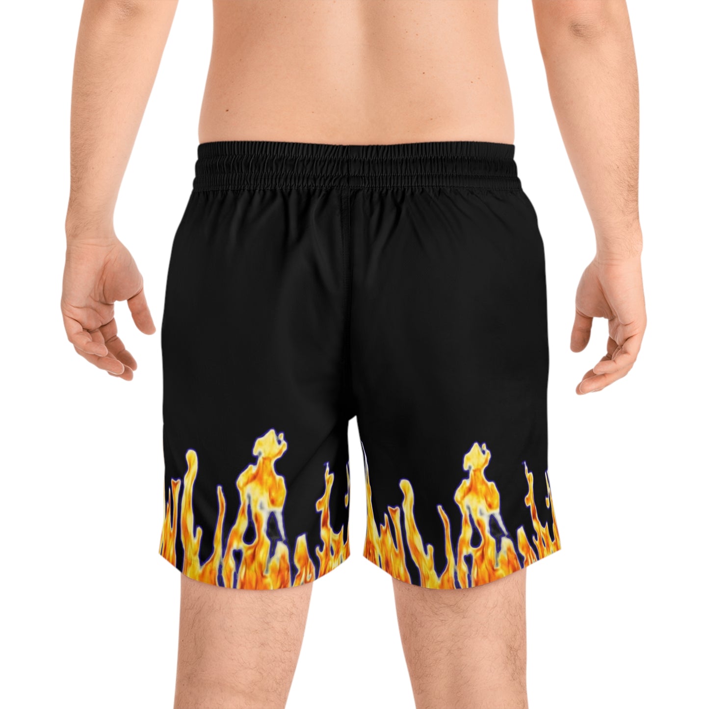 Men's Mid-Length Swim Shorts (AOP)