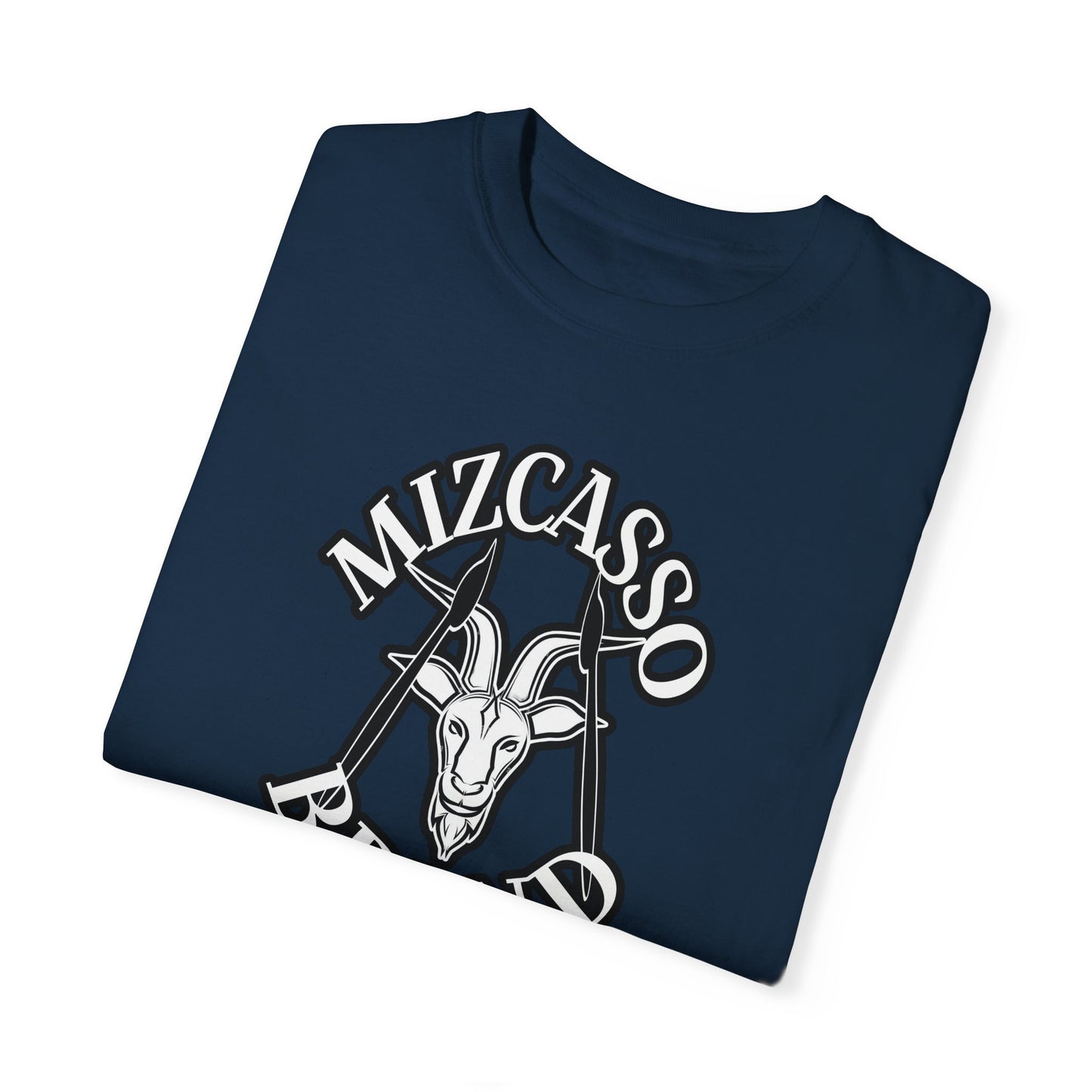 Mizcasso brand logo tee