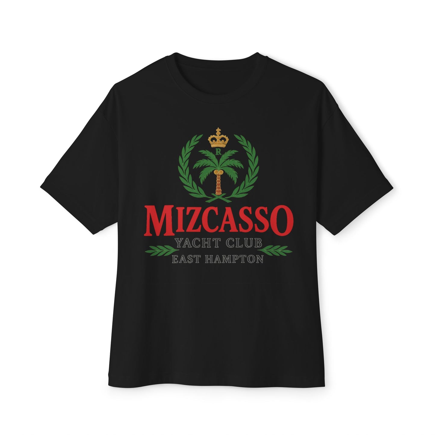 Mizcasso Yacht Club Oversized Tee - Casual Summer Style