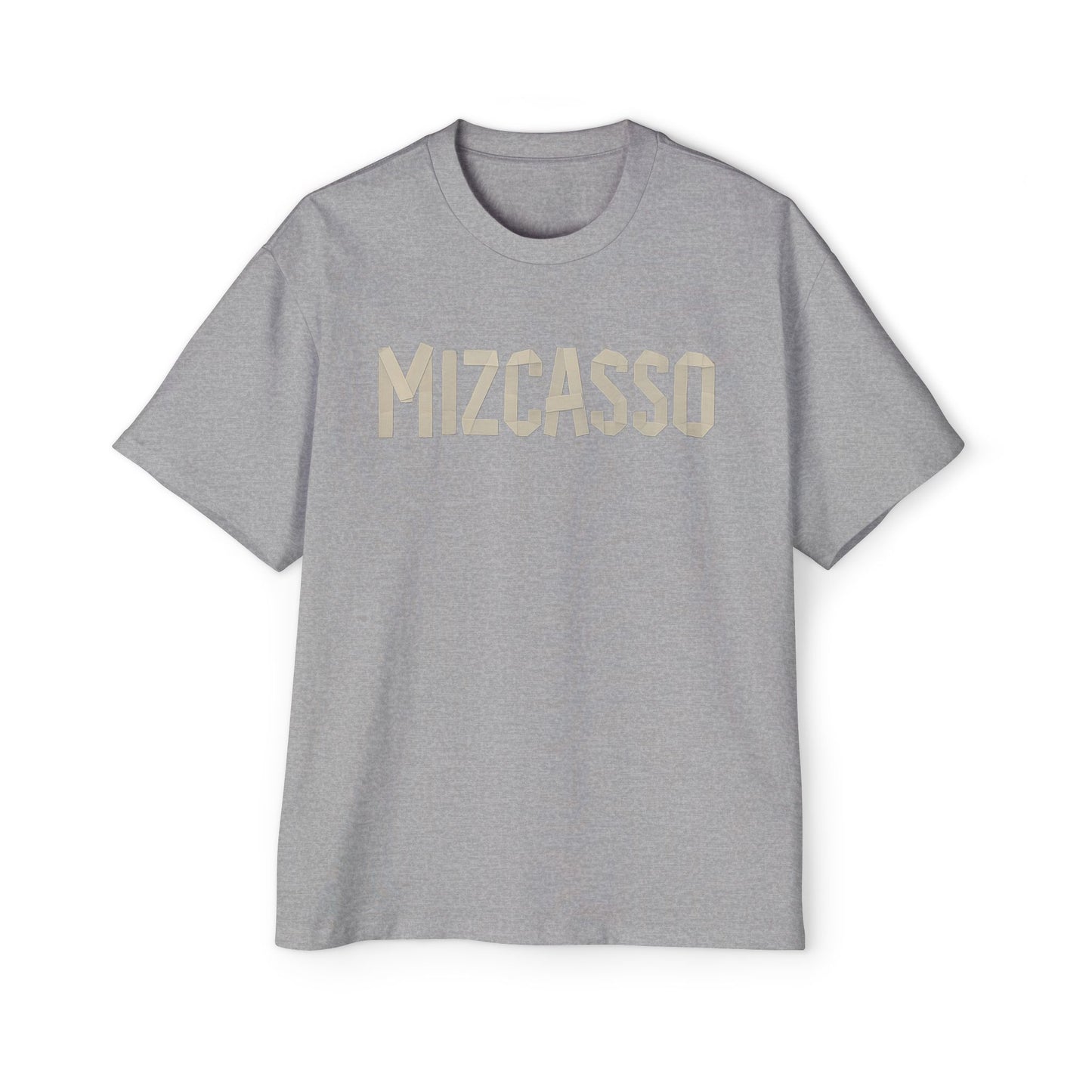 Men's Heavy Oversized Tee - Mizcasso Graphic Design