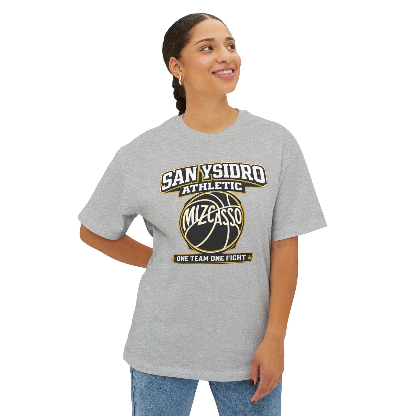 San Ysidro Athletic 'One Team One Fight' Basketball Tee