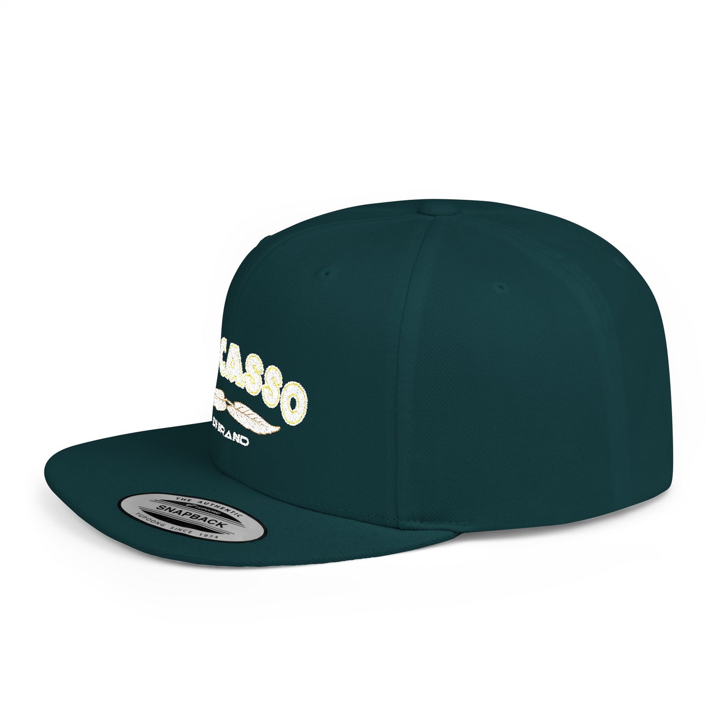 MIECASSO Flat Bill Snapback Cap - Stylish Casual Headwear
