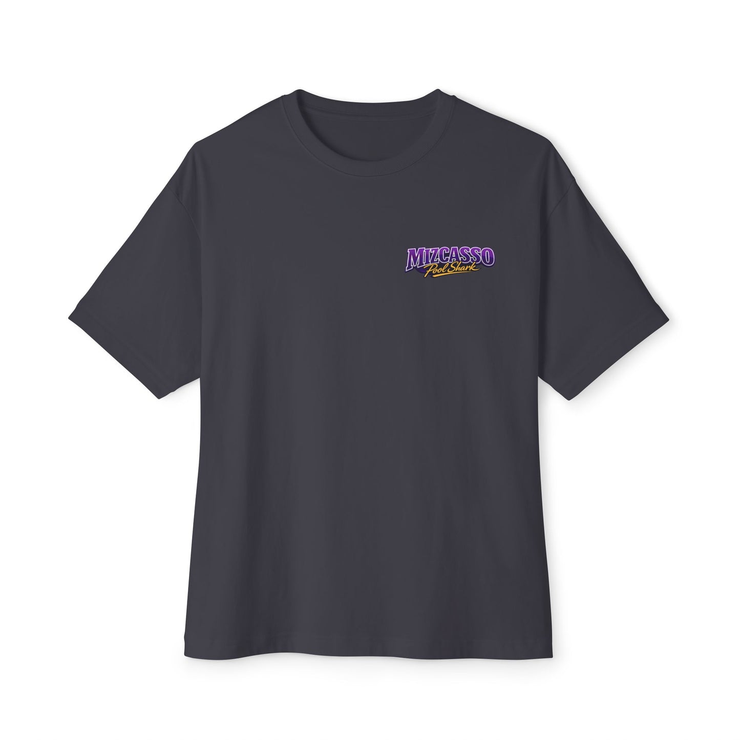 Mizcasso Pool Shark Tee — Graphic Oversized Boxy T-Shirt