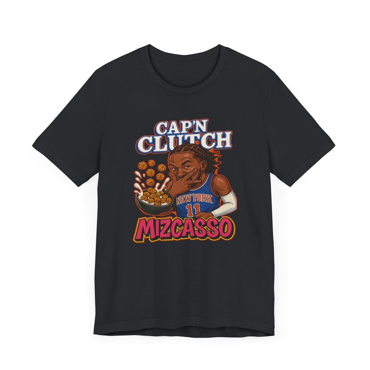 Cap’n Clutch Graphic Tee - Unisex Jersey Short Sleeve Shirt for Sports Fans