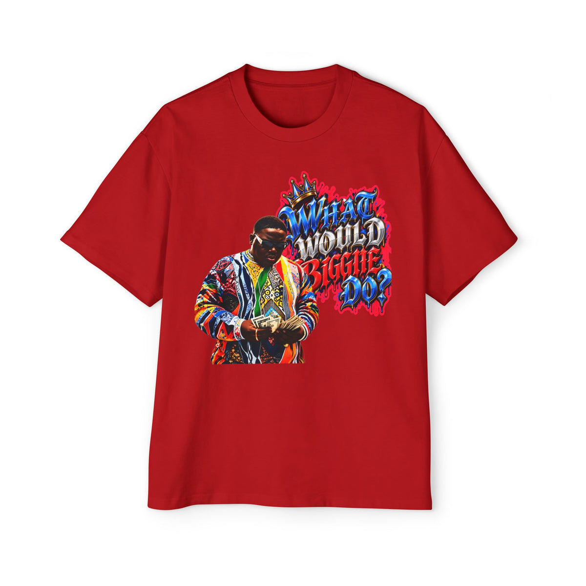 Hip-Hop Tribute Tee — "What Would Biggie Do" Graphic T-Shirt