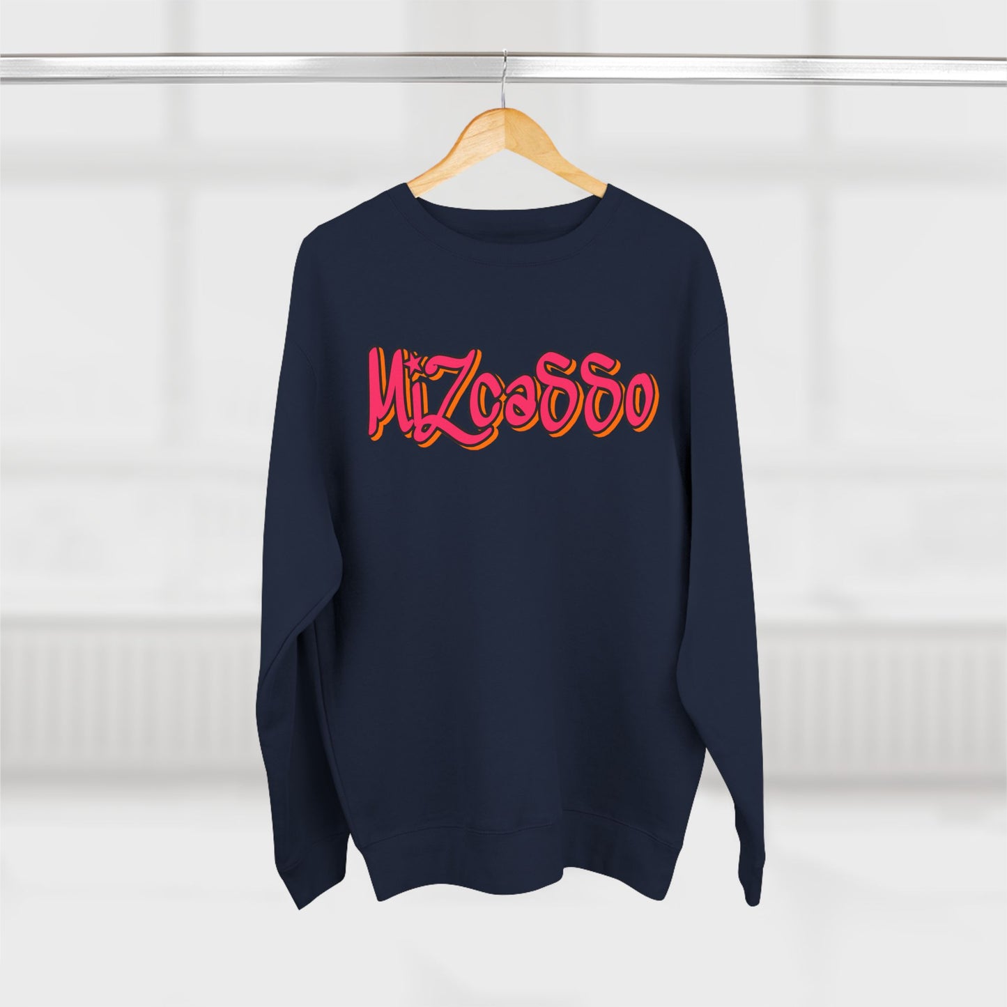 Trendy Unisex Crewneck Sweatshirt with Bold Design - Perfect for Casual Outings and Everyday Comfort