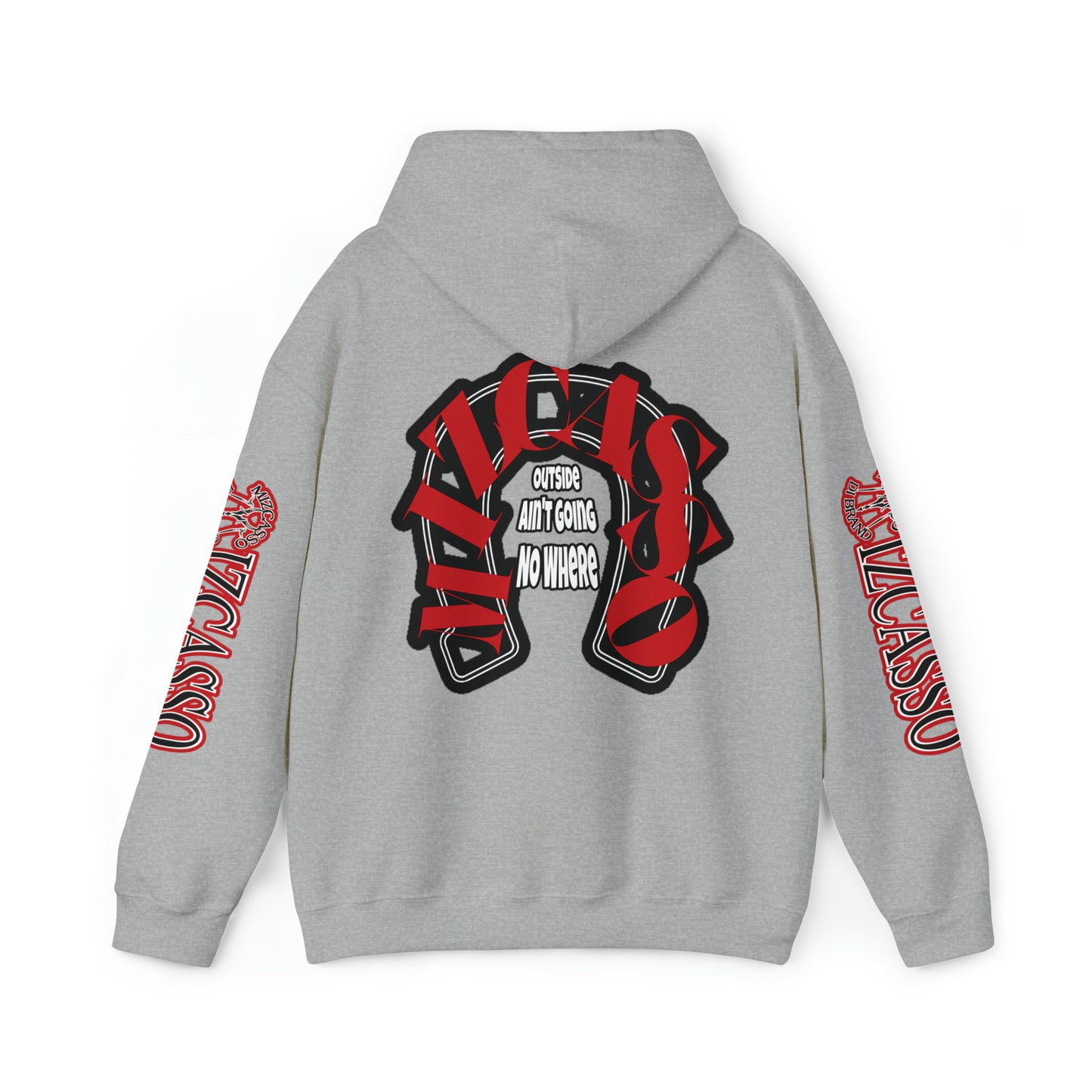 Knowledge is power mizcasso Hooded Sweatshirt