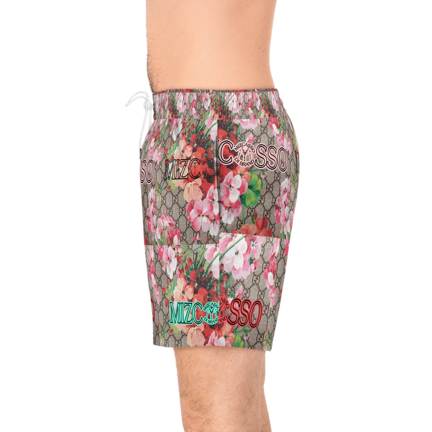 Men's Mid-Length Swim Shorts (AOP)