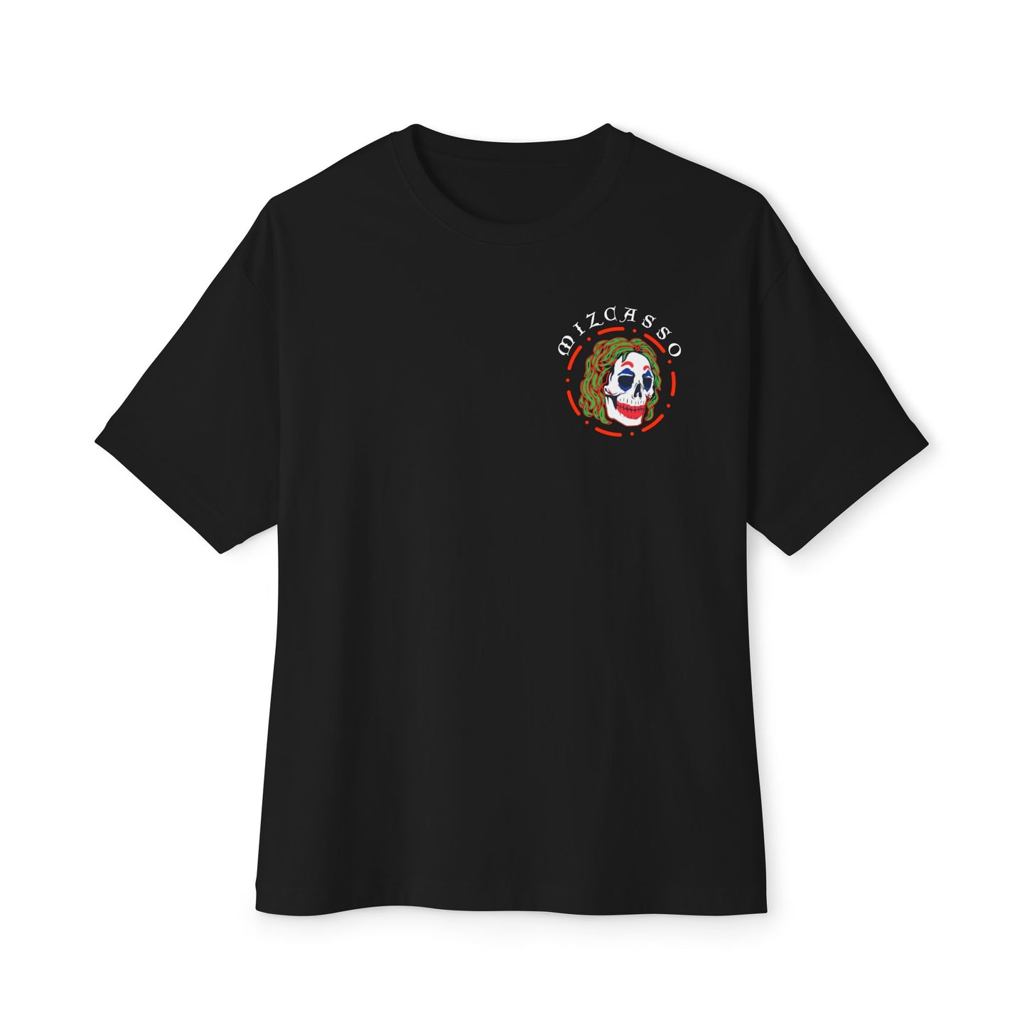 Fashionism Graphic Tee — "Mizcasso To The Bone" Oversized Boxy Shirt