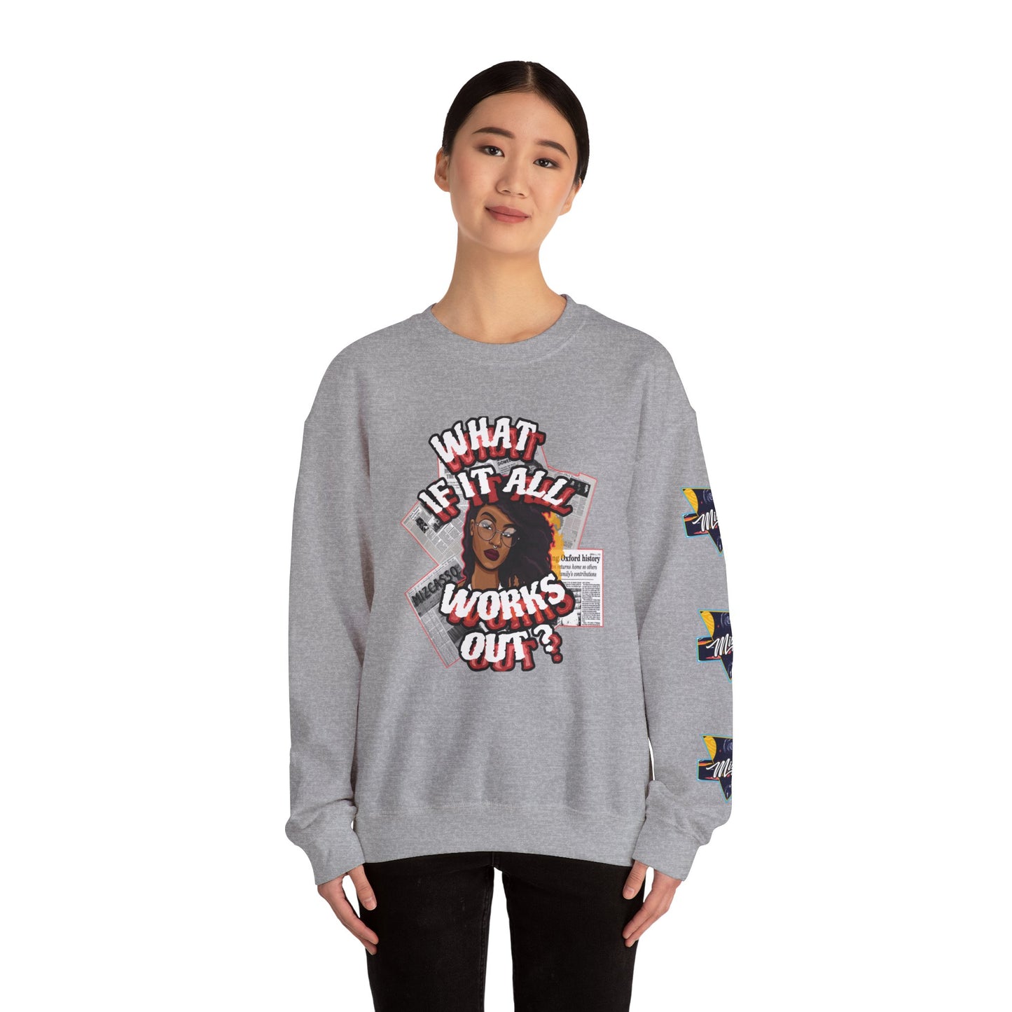 Black Girls rock Crewneck Sweatshirt