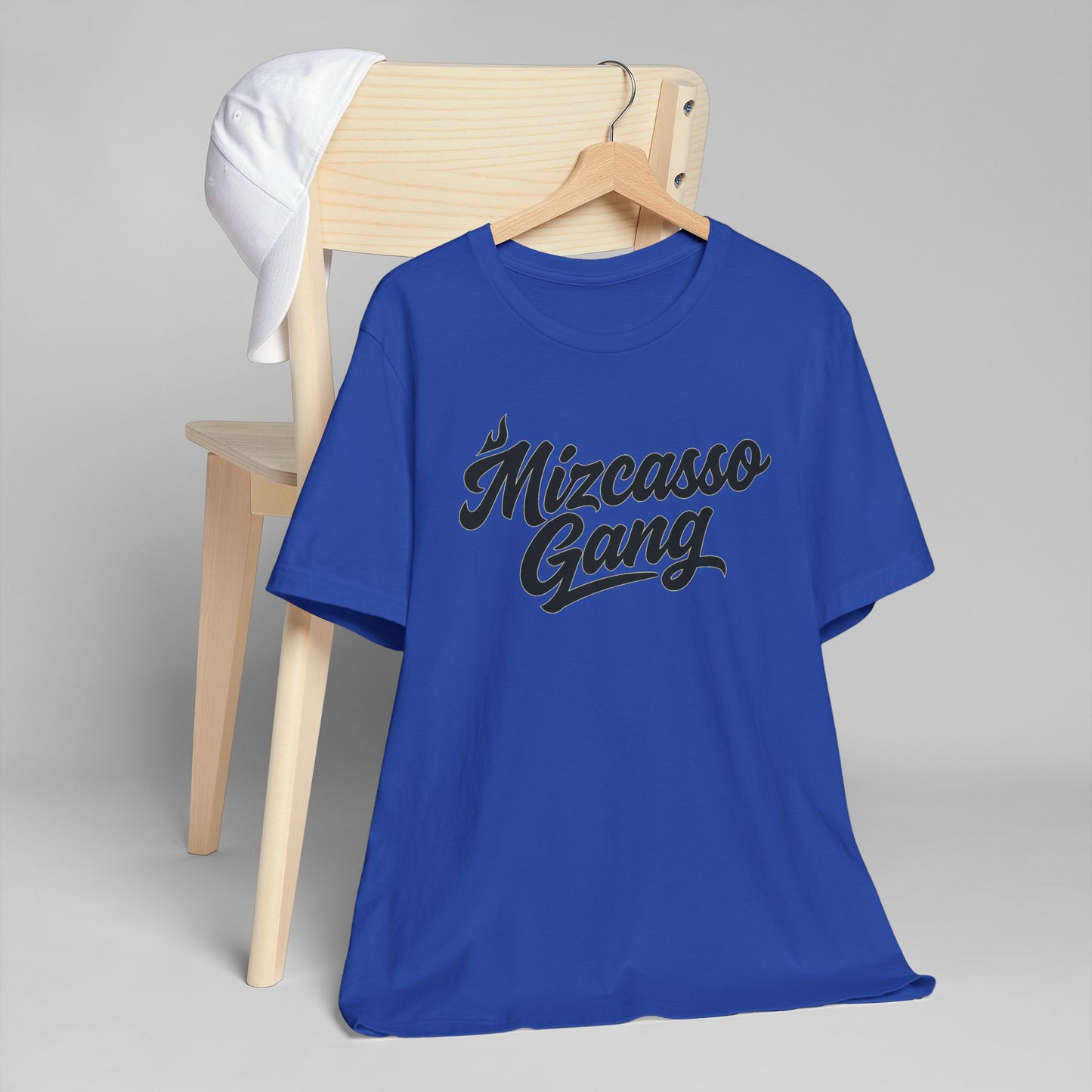 Mizcasso Gang Unisex Jersey T-Shirt - Trendy Graphic Tee for Casual Style