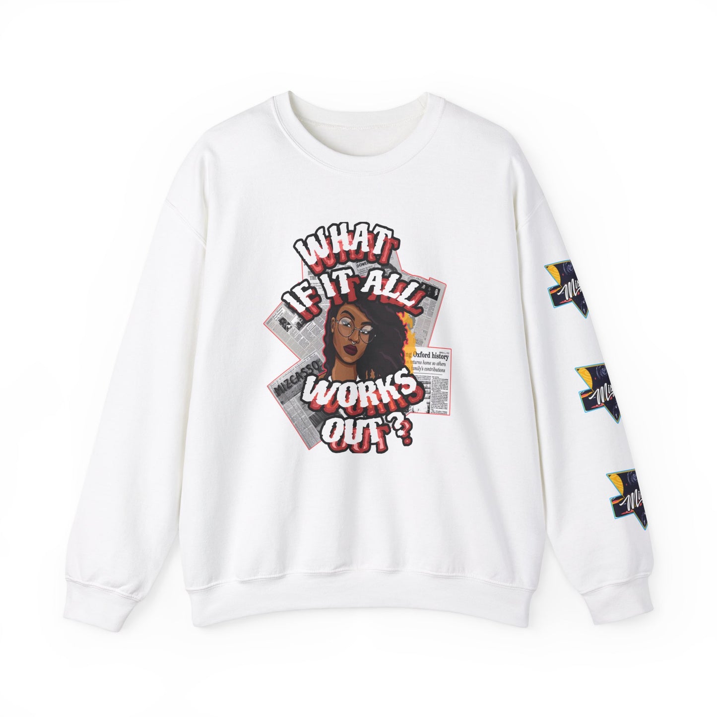 Black Girls rock Crewneck Sweatshirt