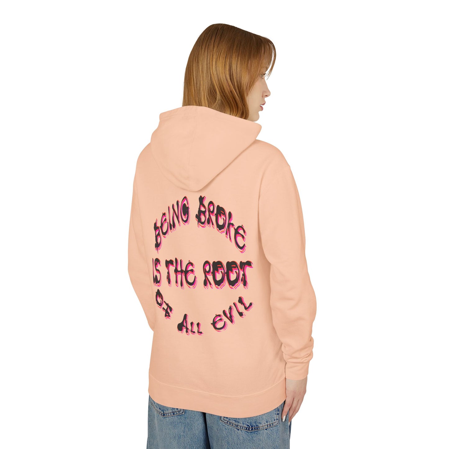 Unisex Lightweight Hooded Sweatshirt