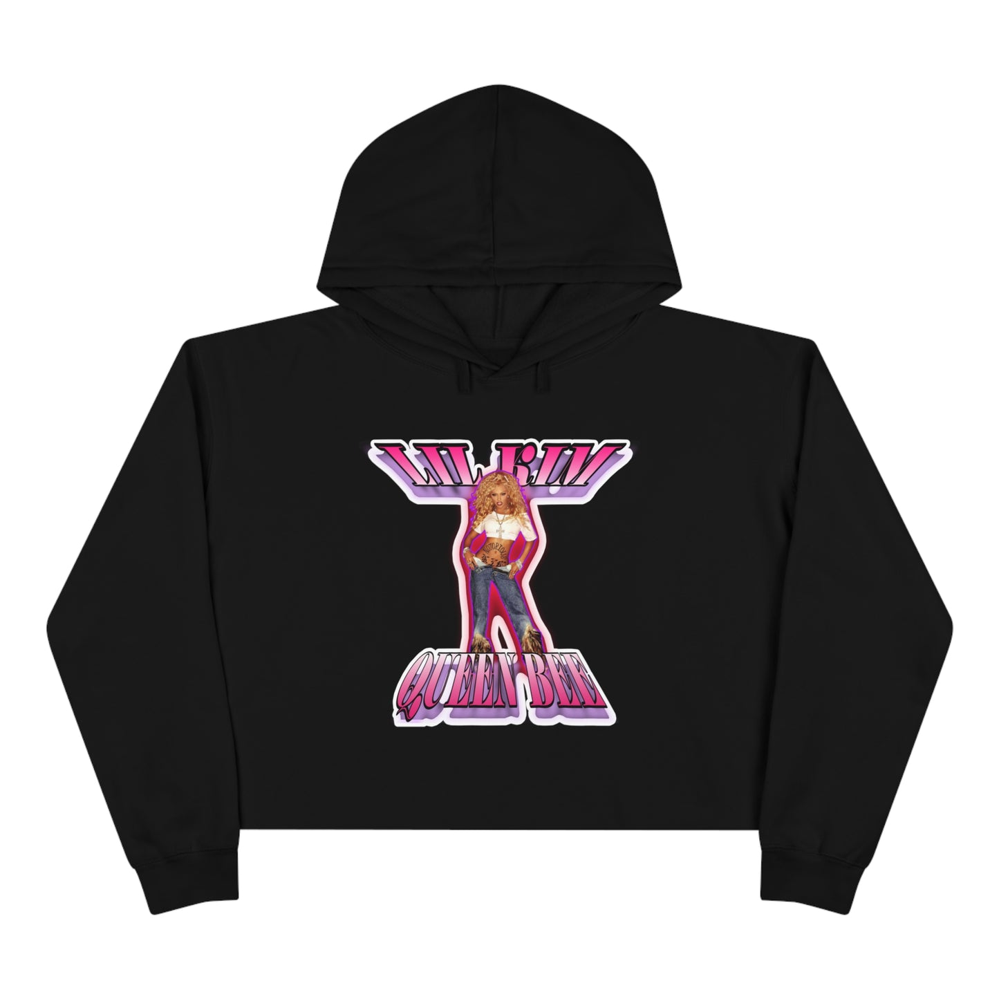 lil Kim tribute Crop Hoodie