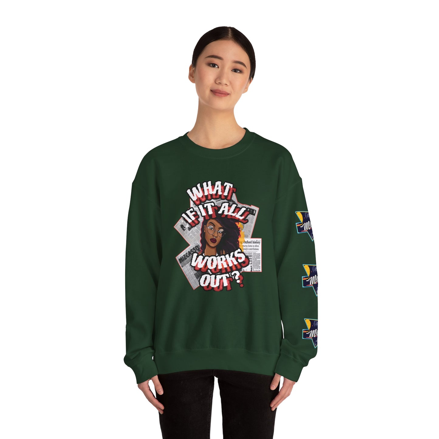 Black Girls rock Crewneck Sweatshirt