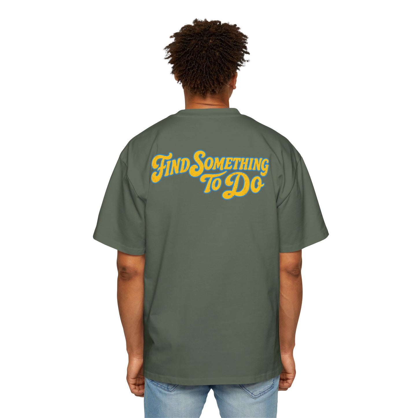 Graphic Tee — "Outside Ain't Nothing To Do / Find Something To Do" Vintage Rain Umbrella Design