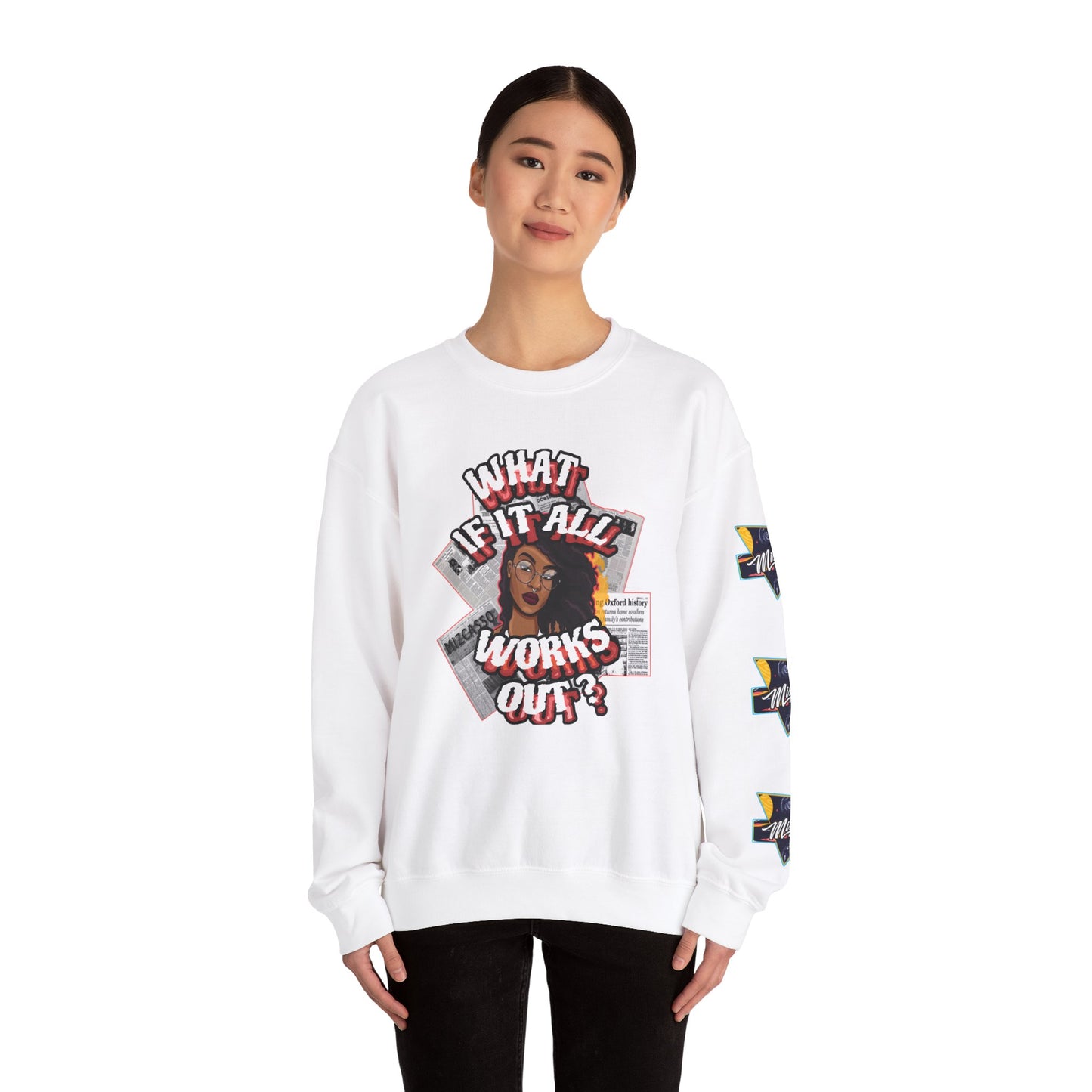 Black Girls rock Crewneck Sweatshirt