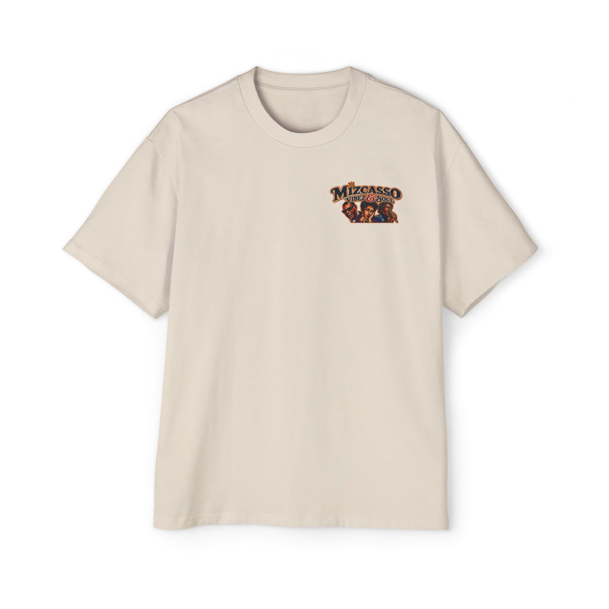 Oversized Men's Tee — Vintage Nightlife Graphic Streetwear