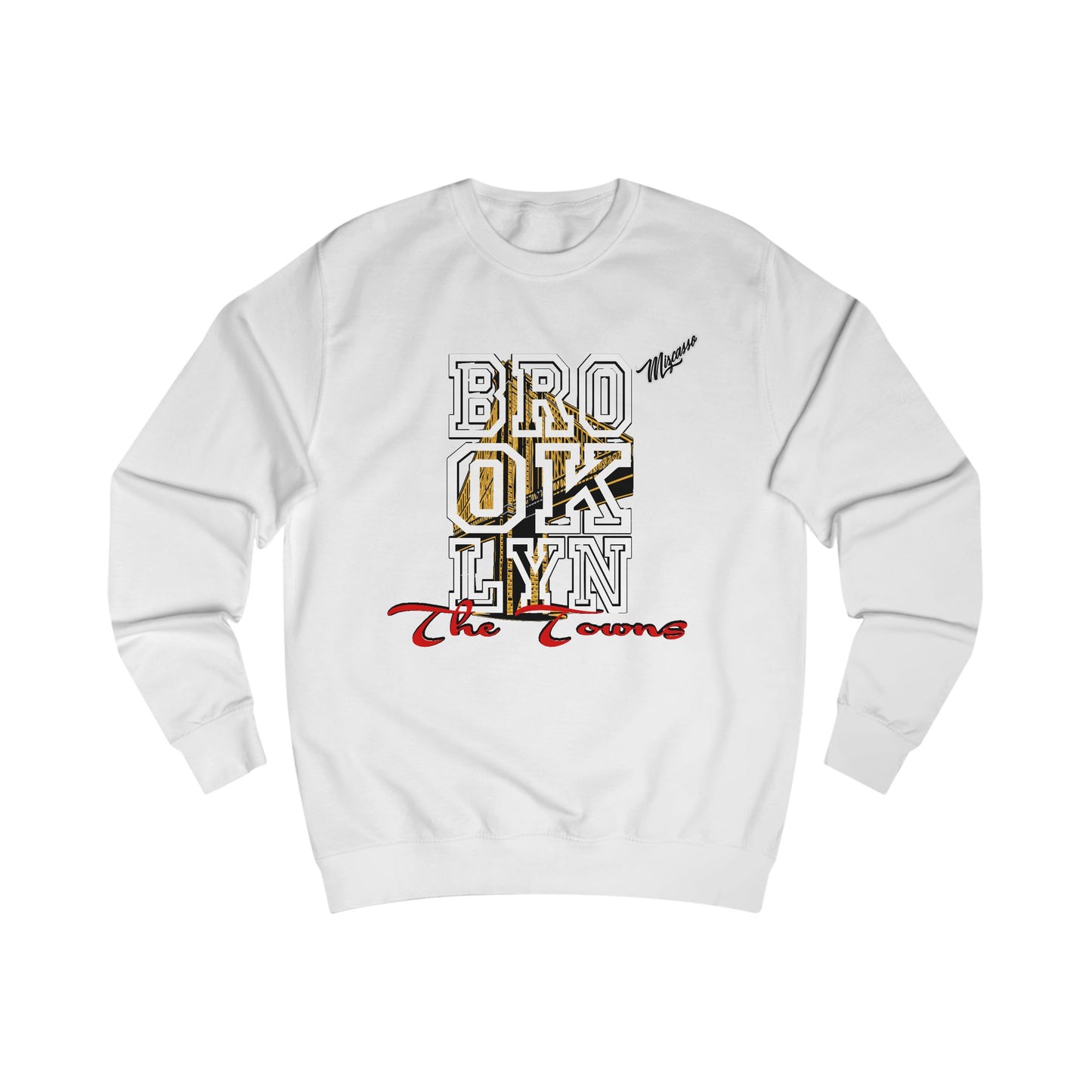 Brooklyn Urban Sweatshirt, Cozy Unisex Top for Casual Outings, Gift for New Yorkers, Travel Souvenir, Streetwear Fashion