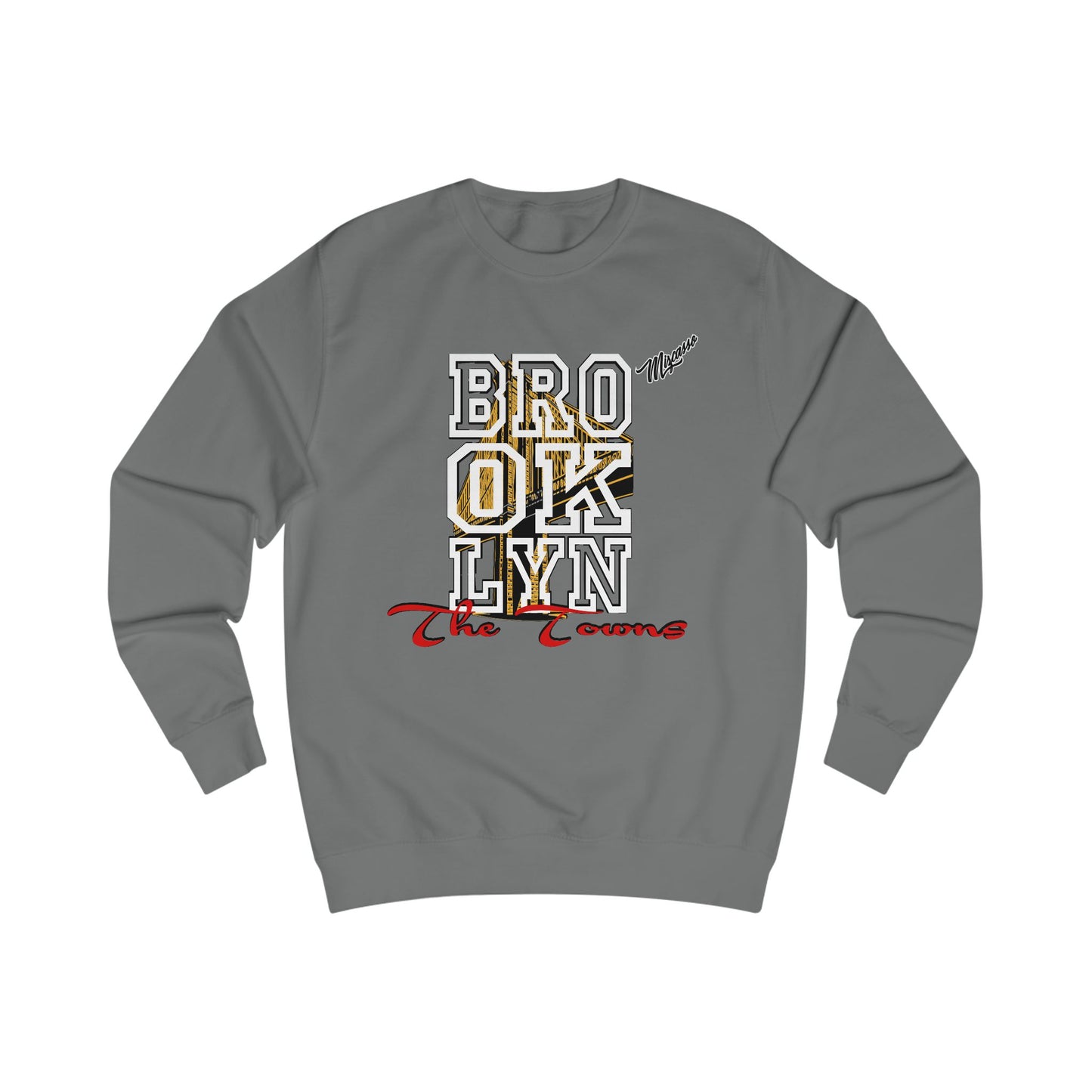 Brooklyn Urban Sweatshirt, Cozy Unisex Top for Casual Outings, Gift for New Yorkers, Travel Souvenir, Streetwear Fashion