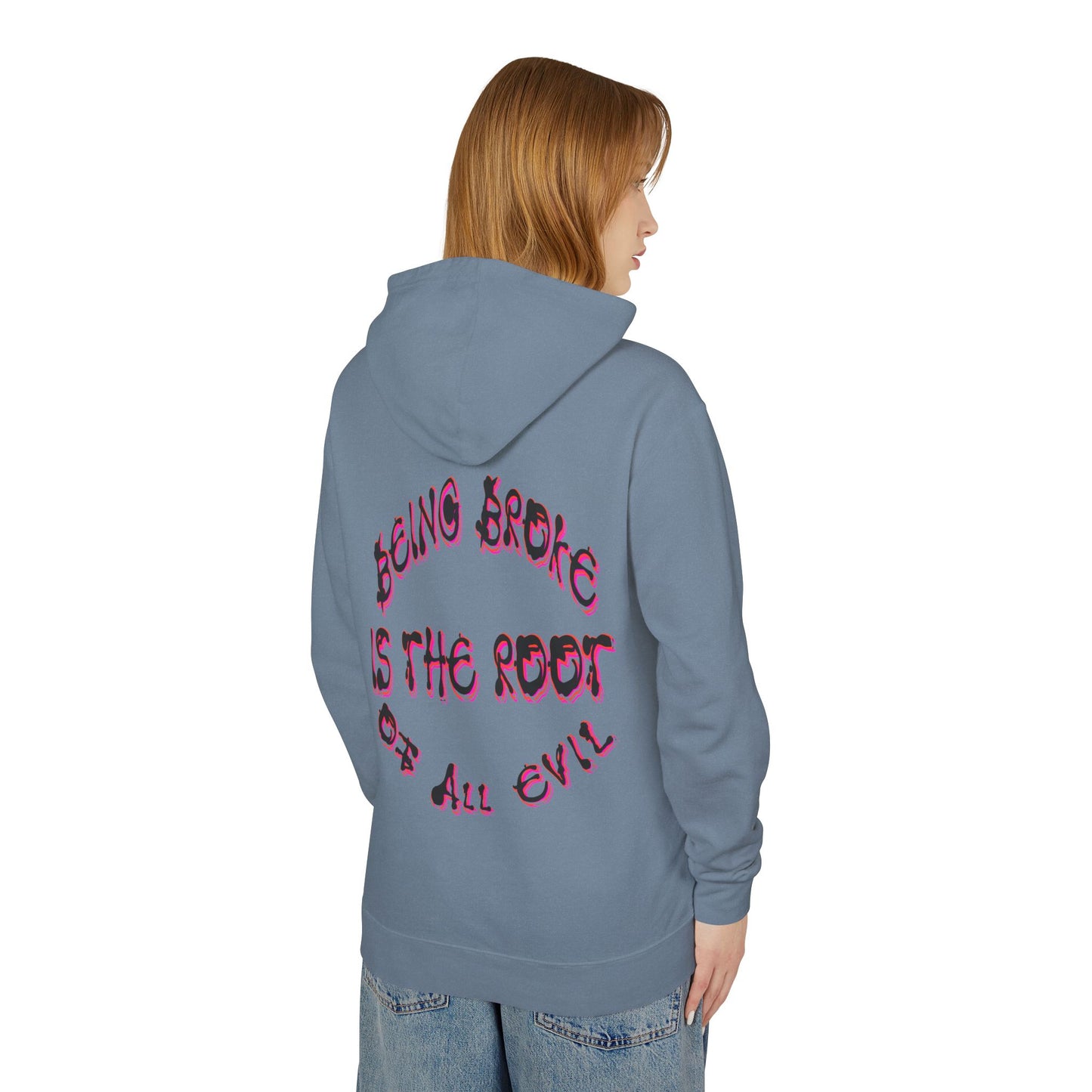 Unisex Lightweight Hooded Sweatshirt