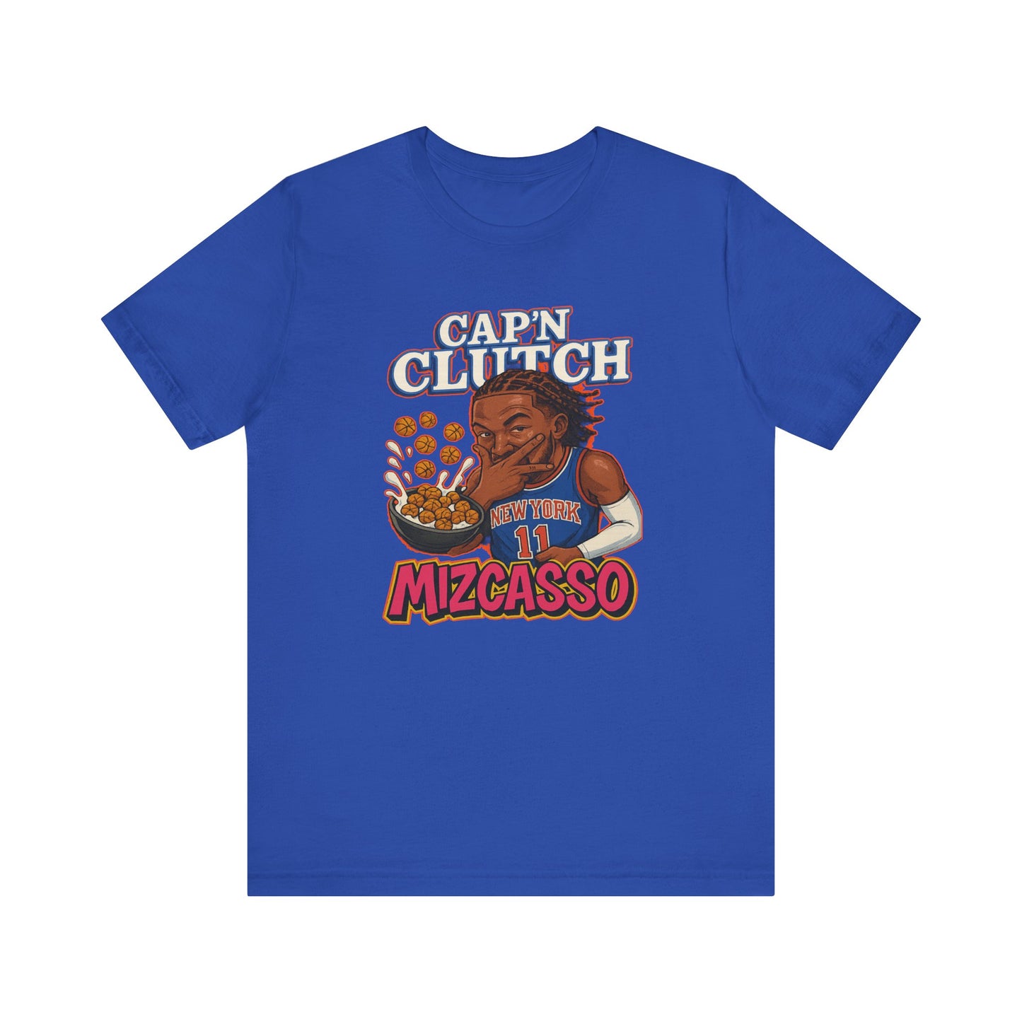 Cap’n Clutch Graphic Tee - Unisex Jersey Short Sleeve Shirt for Sports Fans