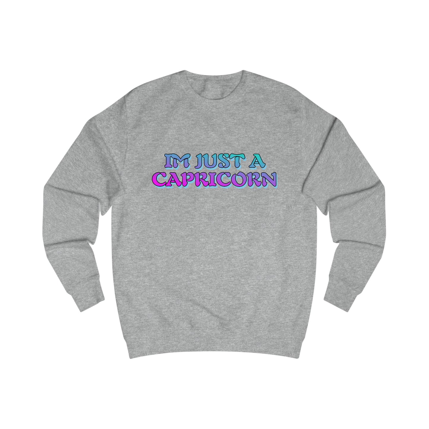 Retro Capricorn Unisex Sweatshirt - Perfect for Astrological Enthusiasts