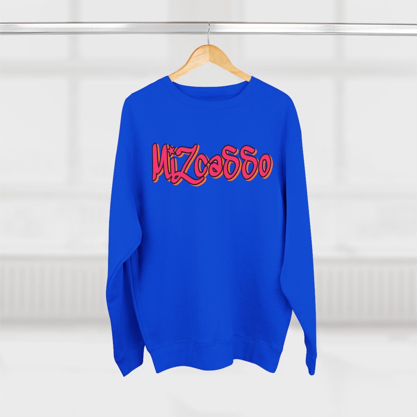 Trendy Unisex Crewneck Sweatshirt with Bold Design - Perfect for Casual Outings and Everyday Comfort