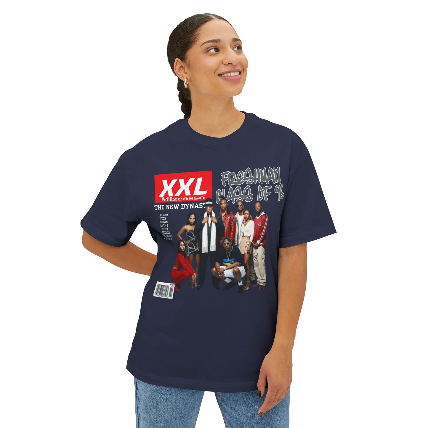 Graphic Tee — 'Freshman Class of ’96' XXL Retro Crew T-Shirt