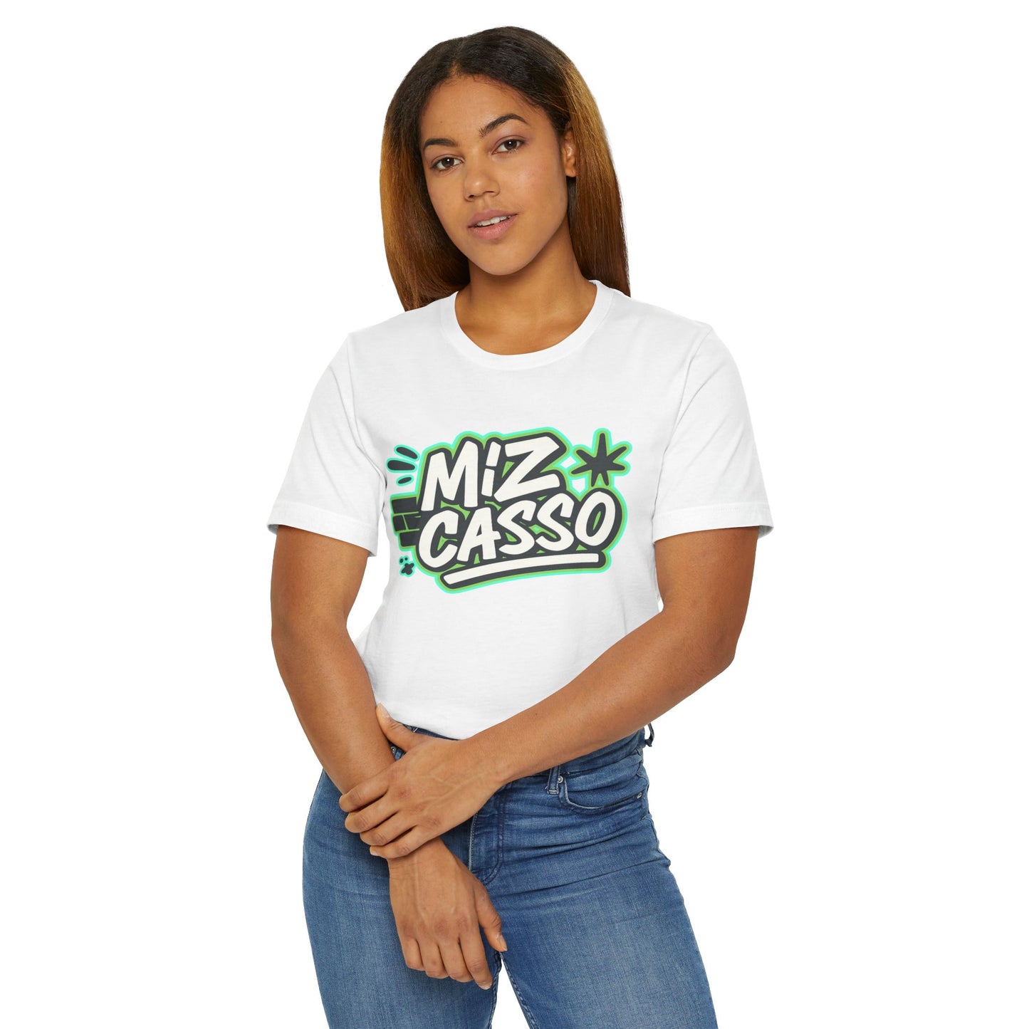 Miz Casso Graphic T-Shirt, Casual Wear, Streetwear Gift, Unisex Tee, Summer Fashion, Unique Art Shirt
